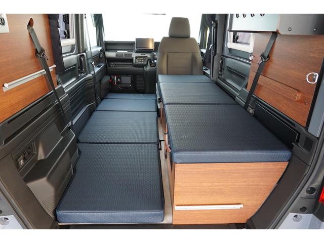 Ｎ－ＶＡＮ ファン・ターボ　ＳＴＳキャンパー　シーサイドスタイル　アドベンチャーバージョン　オリジナル・フルエアロウインドウ　急速充電　１３０Ｗソーラーパネル　アルミ製フラットキャリア＆ラダー　キャンピング仕様　　１２Ｖクーラー（20枚目）
