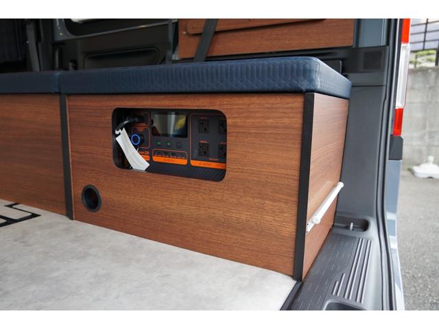 Ｎ－ＶＡＮ ファン・ターボ　ＳＴＳキャンパー　シーサイドスタイル　アドベンチャーバージョン　オリジナル・フルエアロウインドウ　急速充電　１３０Ｗソーラーパネル　アルミ製フラットキャリア＆ラダー　キャンピング仕様　　１２Ｖクーラー（30枚目）