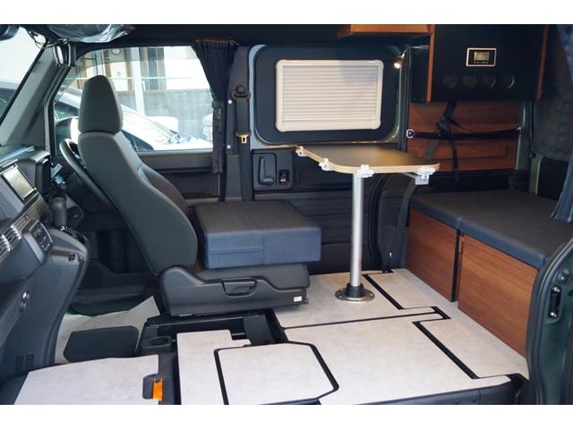 Ｎ－ＶＡＮ ファン・ターボ　ＳＴＳキャンパー　シーサイドスタイル　アドベンチャーバージョン　オリジナル・フルエアロウインドウ　急速充電　１３０Ｗソーラーパネル　アルミ製フラットキャリア＆ラダー　キャンピング仕様　　１２Ｖクーラー（39枚目）