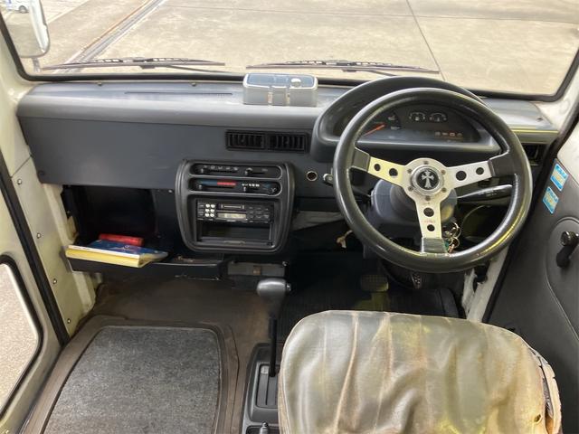 ミラウォークスルーバン ベースグレード オートマ車 社外12インチアルミホイール スライドドア 社外ハンドル 1/2人乗り 移動販売車(10枚目)