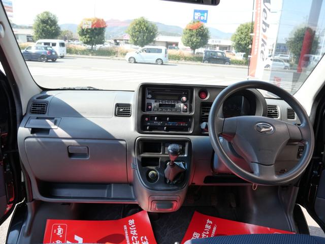 ハイゼットカーゴ クルーズ　エアコン　パワーウィンドウ　パワーステアリング　Ｗエアバッグ　電動格納ミラー　ルーフラック　ＣＤ　カセット　キーレスエントリー（8枚目）