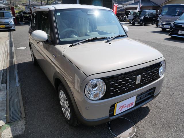 アルトラパン ハイブリッドＸ　届け出済み未使用車　スマートキー　プッシュスタート　ブレーキサポート　オートエアコン　シートヒーター　アイドリングストップ　トラクションコントロール　パーキングセンサー（4枚目）