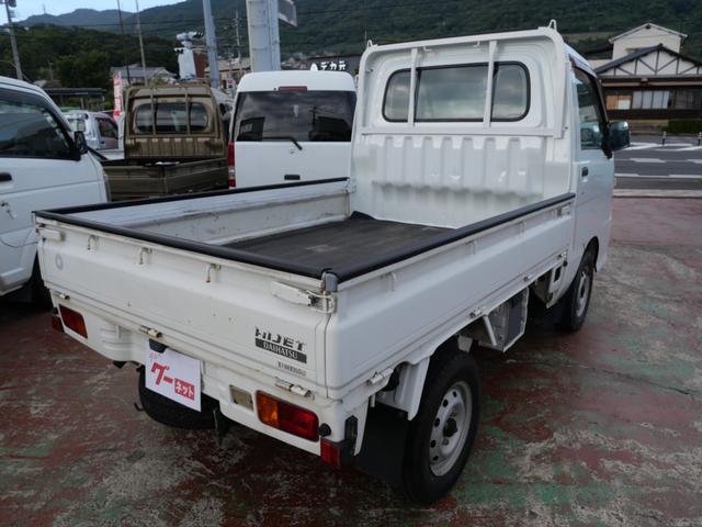 ハイゼットトラック エアコン・パワステ スペシャル セレクト4WD車 エアコン パワーステアリング ラジオ ライトレベル調節 三方開 荷台マット 荷台ガード 記録簿(5枚目)