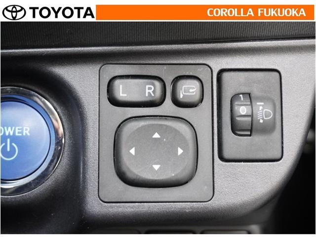 アクア Ｓスタイルブラック　衝突被害軽減システム　メモリーナビ　ワンセグ　ＥＴＣ　バックカメラ　ＣＤ　キーレス　スマートキー　盗難防止装置（24枚目）