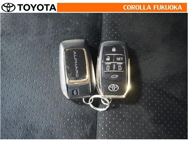 アルファード 2.5S タイプゴールドIII 衝突被害軽減システム 両側電動スライド メモリーナビ ETC バックカメラ キーレス スマートキー 盗難防止装置(30枚目)