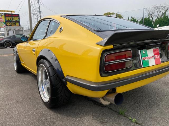 フェアレディ 　２４０Ｚ　ＨＬＳ３０改　３．１Ｌ　カーボンボンネット　スポーツキャブ　６連スロットルスポーツインジェクション　８０パイ大径マフラー　ロールゲージ　タワーバー　ワークス１６インチＡＷ（19枚目）