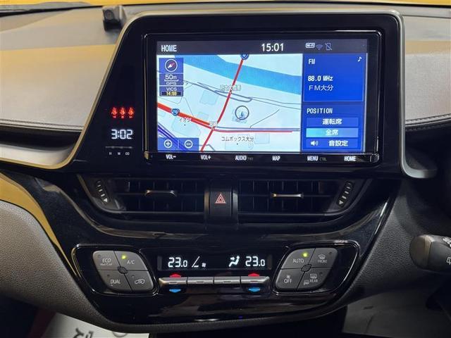 Ｃ－ＨＲ Ｓ　ＬＥＤパッケージ　フルセグ　メモリーナビ　ＤＶＤ再生　ミュージックプレイヤー接続可　バックカメラ　衝突被害軽減システム　ＥＴＣ　ドラレコ　ＬＥＤヘッドランプ　ワンオーナー（9枚目）