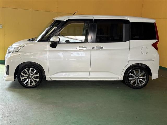 ルーミー カスタムＧ－Ｔ　フルセグ　メモリーナビ　ＤＶＤ再生　ミュージックプレイヤー接続可　後席モニター　バックカメラ　衝突被害軽減システム　ＥＴＣ　ドラレコ　両側電動スライド　ＬＥＤヘッドランプ　ワンオーナー（6枚目）