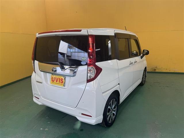 ルーミー カスタムＧ－Ｔ　フルセグ　メモリーナビ　ＤＶＤ再生　ミュージックプレイヤー接続可　後席モニター　バックカメラ　衝突被害軽減システム　ＥＴＣ　ドラレコ　両側電動スライド　ＬＥＤヘッドランプ　ワンオーナー（7枚目）