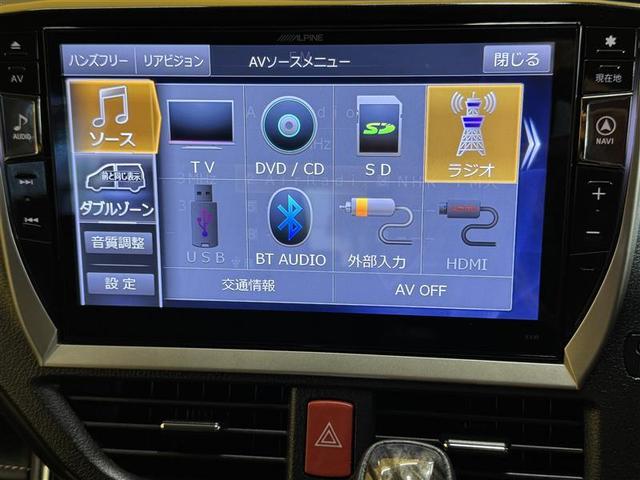 エスクァイア Gi フルセグ メモリーナビ DVD再生 ミュージックプレイヤー接続可 後席モニター バックカメラ ETC ドラレコ 両側電動スライド LEDヘッドランプ 乗車定員7人 3列シート 記録簿(18枚目)