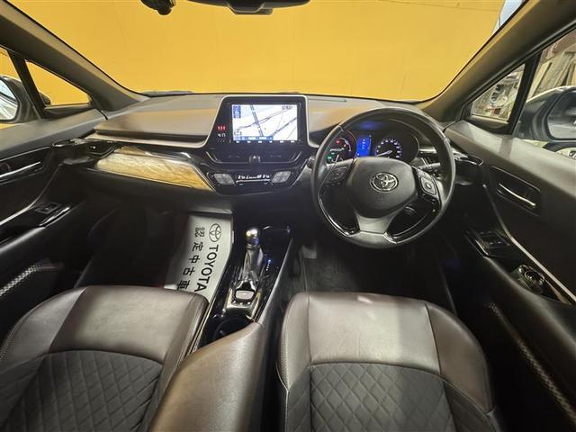 C-HR G フルセグ メモリーナビ DVD再生 ミュージックプレイヤー接続可 バックカメラ 衝突被害軽減システム ETC ドラレコ LEDヘッドランプ ワンオーナー フルエアロ 記録簿(4枚目)