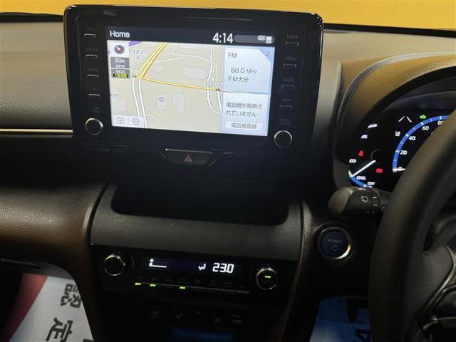 ヤリスクロス ハイブリッドＺ　フルセグ　メモリーナビ　ＤＶＤ再生　ミュージックプレイヤー接続可　バックカメラ　衝突被害軽減システム　ＥＴＣ　ＬＥＤヘッドランプ　ワンオーナー　記録簿（5枚目）