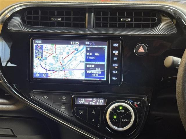 アクア Ｓスタイルブラック　フルセグ　メモリーナビ　ＤＶＤ再生　ミュージックプレイヤー接続可　バックカメラ　衝突被害軽減システム　ＥＴＣ　ドラレコ　ワンオーナー（5枚目）