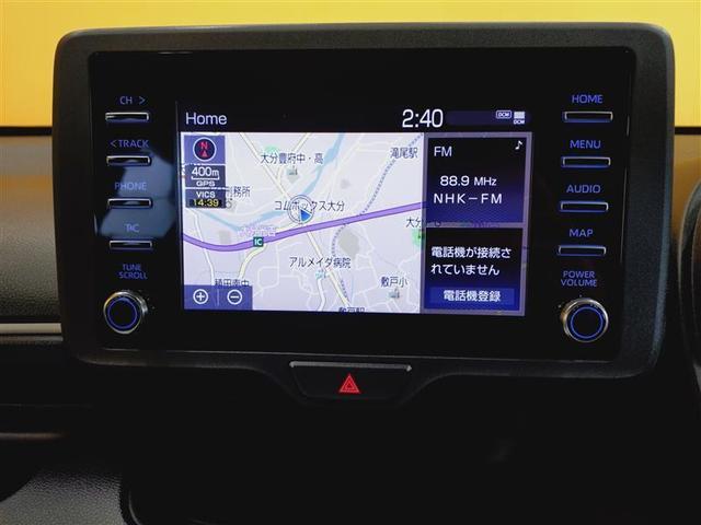 ヤリス ハイブリッドＸ　メモリーナビ　ＤＶＤ再生　ミュージックプレイヤー接続可　バックカメラ　衝突被害軽減システム　ＥＴＣ　ワンオーナー　記録簿（10枚目）