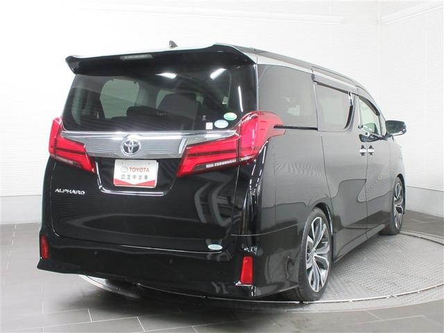 アルファード 2.5S Cパッケージ 革シート サンルーフ フルセグ メモリーナビ DVD再生 後席モニター バックカメラ 衝突被害軽減システム ETC ドラレコ 両側電動スライド LEDヘッドランプ 乗車定員7人 3列シート 記録簿(4枚目)