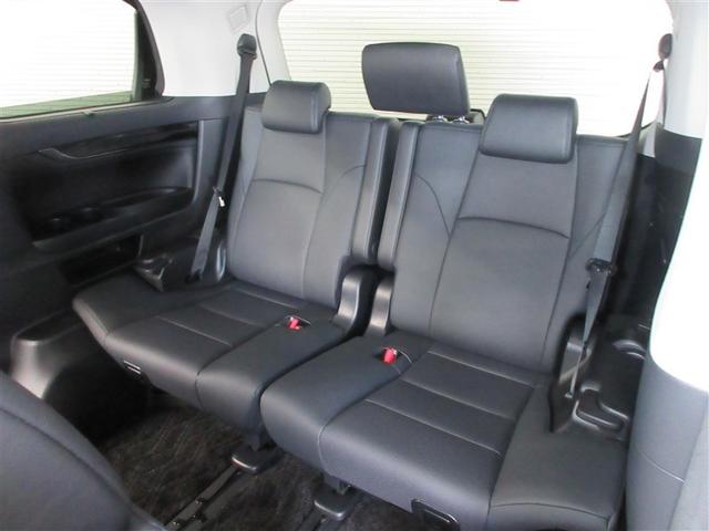 アルファード 2.5S Cパッケージ 革シート サンルーフ フルセグ メモリーナビ DVD再生 後席モニター バックカメラ 衝突被害軽減システム ETC ドラレコ 両側電動スライド LEDヘッドランプ 乗車定員7人 3列シート 記録簿(34枚目)