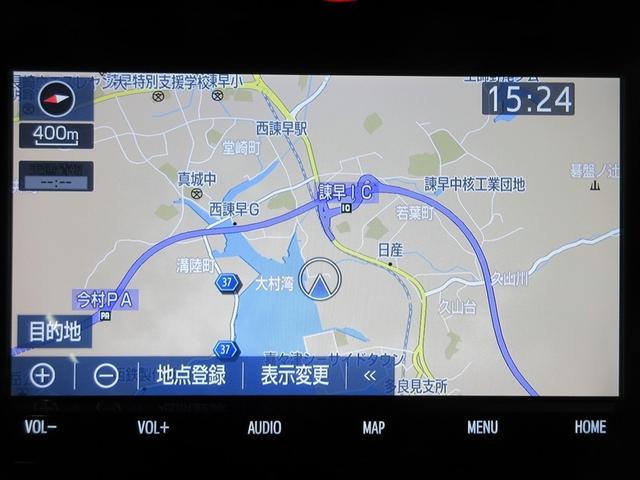 純正ナビで、慣れない道も旅先も安心。