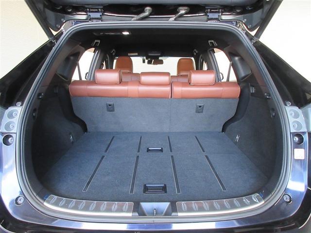 トランクはゆとりがあります。日常のお買いものにも十分な容量。