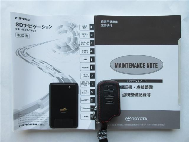 取扱説明書、メンテナンスノートも揃っています。