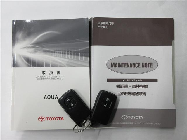 アクア Ｇブラックソフトレザーセレクション　フルセグ　メモリーナビ　ＤＶＤ再生　バックカメラ　ＥＴＣ　ドラレコ　ワンオーナー　記録簿（40枚目）