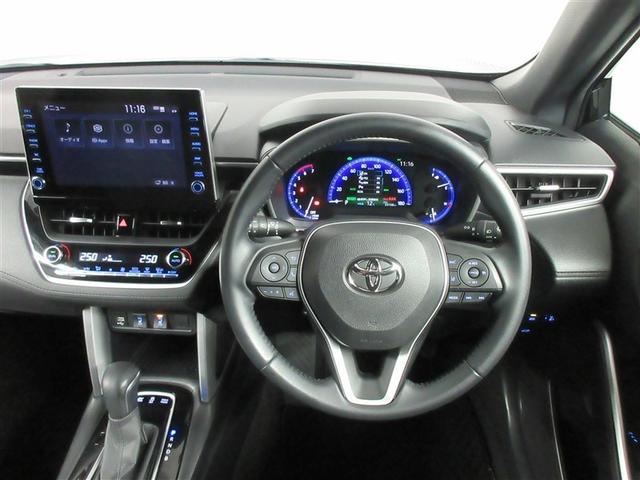 カローラクロス ハイブリッド Z バックカメラ 衝突被害軽減システム ETC ドラレコ LEDヘッドランプ ワンオーナー 記録簿(5枚目)