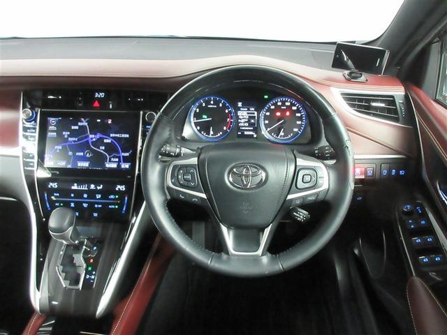 ハリアー プログレス フルセグ メモリーナビ DVD再生 バックカメラ 衝突被害軽減システム ETC ドラレコ LEDヘッドランプ ワンオーナー 記録簿 アイドリングストップ(5枚目)