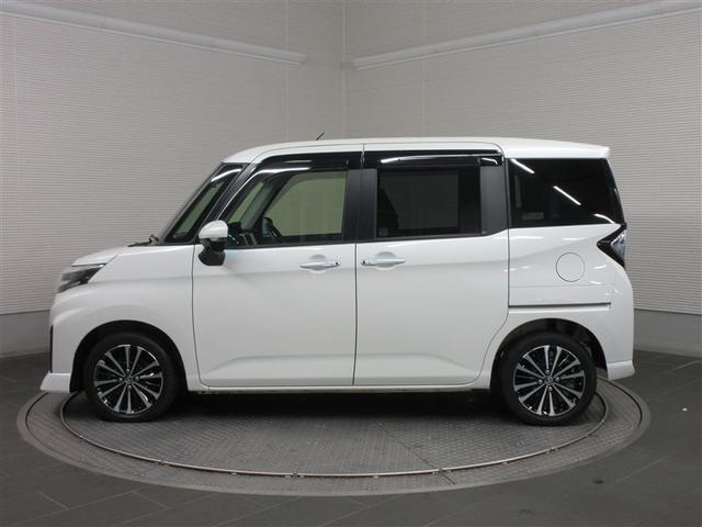 ルーミー カスタムG-T バックカメラ 衝突被害軽減システム ETC ドラレコ 両側電動スライド LEDヘッドランプ ワンオーナー 記録簿 アイドリングストップ(3枚目)