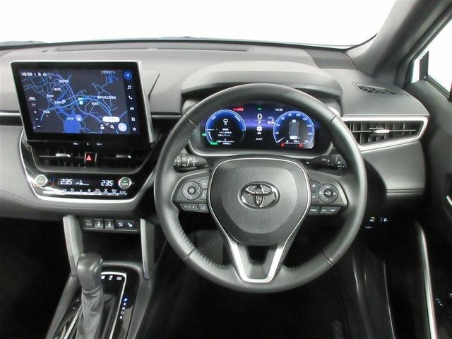 カローラクロス ハイブリッド Z メモリーナビ バックカメラ 衝突被害軽減システム ETC LEDヘッドランプ ワンオーナー 記録簿(5枚目)