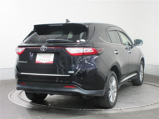 ハリアー プレミアム フルセグ メモリーナビ DVD再生 バックカメラ 衝突被害軽減システム ETC LEDヘッドランプ ワンオーナー 記録簿 アイドリングストップ(4枚目)