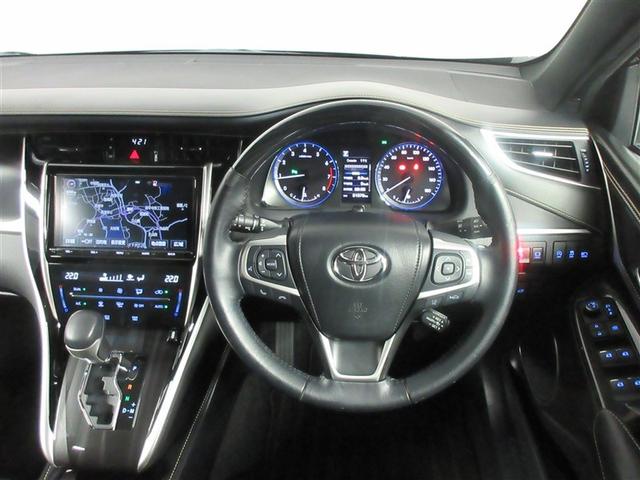 ハリアー プレミアム フルセグ メモリーナビ DVD再生 バックカメラ 衝突被害軽減システム ETC LEDヘッドランプ ワンオーナー 記録簿 アイドリングストップ(5枚目)