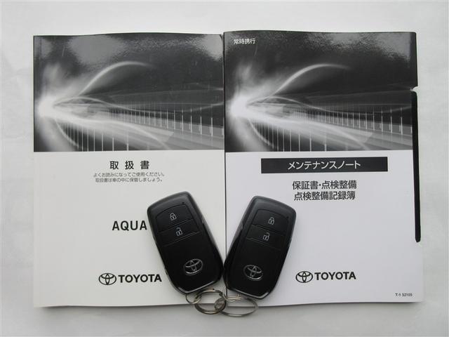 アクア Ｇ　バックカメラ　衝突被害軽減システム　ＥＴＣ　ドラレコ　ＬＥＤヘッドランプ　ワンオーナー　記録簿（40枚目）