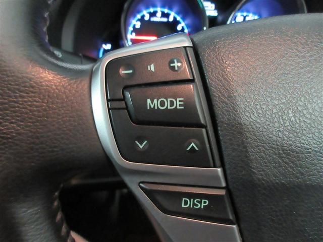 �n���h���ɑ������ꂽ�X�e�A�����O�X�C�b�`�B��Ƀi�r��I�[�f�B�I�ƘA�g���đ���o���܂��B