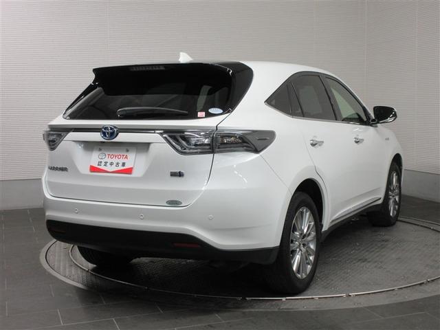 ハリアーハイブリッド プレミアム　４ＷＤ　フルセグ　メモリーナビ　ＤＶＤ再生　バックカメラ　衝突被害軽減システム　ＥＴＣ　ドラレコ　ＬＥＤヘッドランプ　ワンオーナー　記録簿（4枚目）