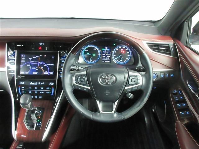 ハリアーハイブリッド プレミアム　４ＷＤ　フルセグ　メモリーナビ　ＤＶＤ再生　バックカメラ　衝突被害軽減システム　ＥＴＣ　ドラレコ　ＬＥＤヘッドランプ　ワンオーナー　記録簿（5枚目）