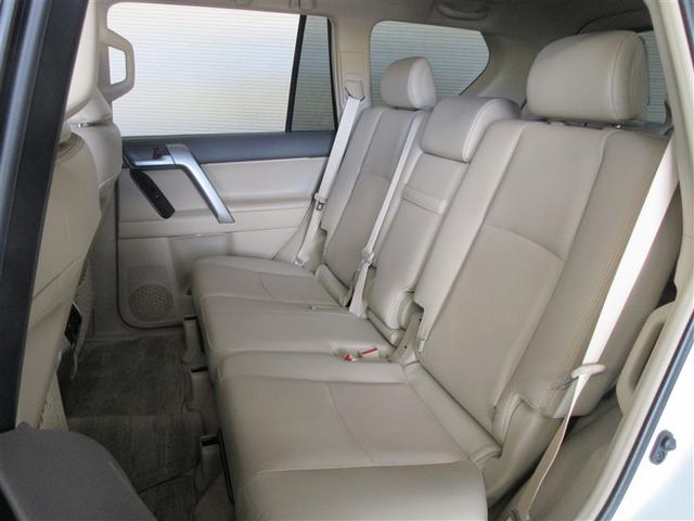 ランドクルーザープラド ＴＸ　Ｌパッケージ　革シート　サンルーフ　４ＷＤ　フルセグ　メモリーナビ　ＤＶＤ再生　バックカメラ　衝突被害軽減システム　ＥＴＣ　ＬＥＤヘッドランプ　乗車定員７人　３列シート　ワンオーナー　記録簿（34枚目）