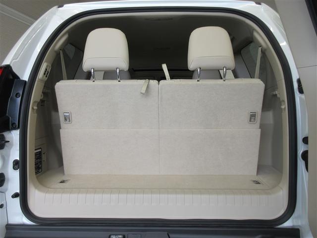 ランドクルーザープラド ＴＸ　Ｌパッケージ　革シート　サンルーフ　４ＷＤ　フルセグ　メモリーナビ　ＤＶＤ再生　バックカメラ　衝突被害軽減システム　ＥＴＣ　ＬＥＤヘッドランプ　乗車定員７人　３列シート　ワンオーナー　記録簿（36枚目）