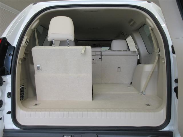 ランドクルーザープラド ＴＸ　Ｌパッケージ　革シート　サンルーフ　４ＷＤ　フルセグ　メモリーナビ　ＤＶＤ再生　バックカメラ　衝突被害軽減システム　ＥＴＣ　ＬＥＤヘッドランプ　乗車定員７人　３列シート　ワンオーナー　記録簿（37枚目）