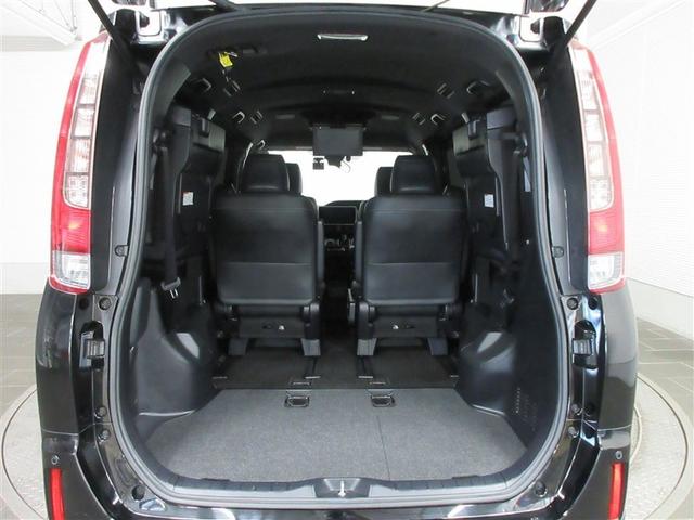 エスクァイア GIブラックテーラード フルセグ メモリーナビ DVD再生 後席モニター バックカメラ 衝突被害軽減システム ETC ドラレコ 両側電動スライド LEDヘッドランプ 乗車定員7人 3列シート 記録簿(37枚目)