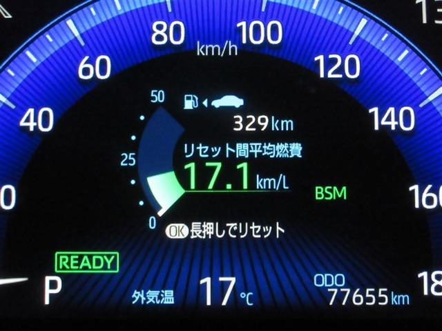 イグニッションＯＮで鮮やかに発光するメーター。