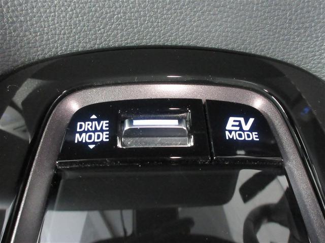 ハイブリッド車のＥＶモード走行切替。