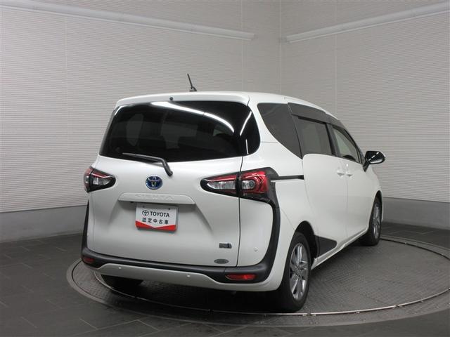 シエンタ ハイブリッドG クエロ フルセグ メモリーナビ DVD再生 後席モニター バックカメラ 衝突被害軽減システム ETC ドラレコ 両側電動スライド LEDヘッドランプ ウオークスルー 乗車定員7人 3列シート ワンオーナー(3枚目)