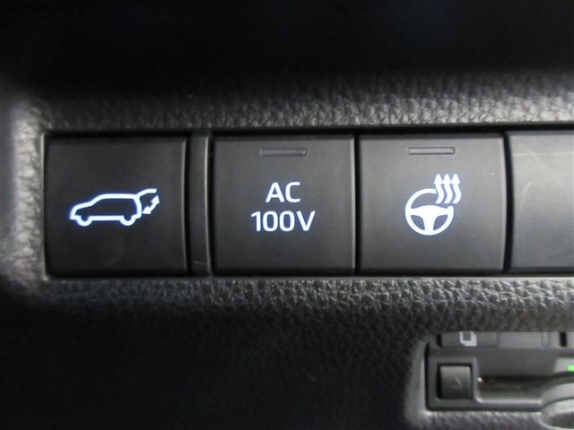 RAV4 PHV ブラックトーン 革シート 4WD バックカメラ 衝突被害軽減システム ETC LEDヘッドランプ ワンオーナー 記録簿(22枚目)