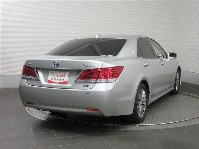 クラウンハイブリッド ロイヤルサルーンＧ　フルセグ　メモリーナビ　ＤＶＤ再生　バックカメラ　衝突被害軽減システム　ＥＴＣ　ドラレコ　ＬＥＤヘッドランプ　記録簿（4枚目）