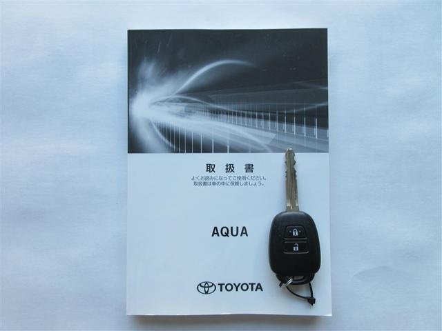 アクア Ｓ　ワンセグ　メモリーナビ　バックカメラ　衝突被害軽減システム　ＥＴＣ　ドラレコ　記録簿（40枚目）