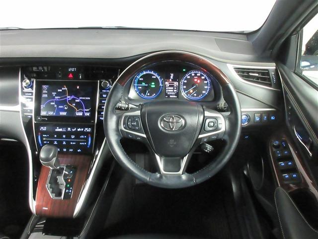 ハリアーハイブリッド プレミアム　革シート　４ＷＤ　フルセグ　メモリーナビ　ＤＶＤ再生　バックカメラ　衝突被害軽減システム　ＥＴＣ　ドラレコ　ＬＥＤヘッドランプ　ワンオーナー　記録簿（5枚目）