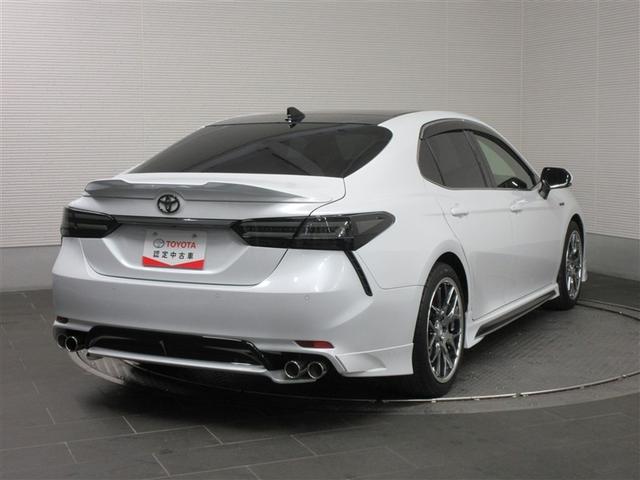 カムリ ＷＳレザーパッケージ　革シート　サンルーフ　フルセグ　メモリーナビ　ＤＶＤ再生　バックカメラ　衝突被害軽減システム　ＥＴＣ　ＬＥＤヘッドランプ　フルエアロ　記録簿（4枚目）