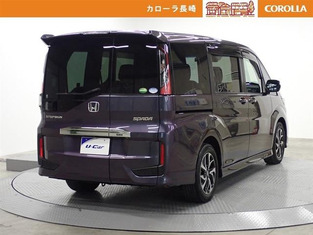 ステップワゴンスパーダ スパーダ　フルセグ　メモリーナビ　ＤＶＤ再生　バックカメラ　衝突被害軽減システム　ＥＴＣ　ドラレコ　両側電動スライド　ＬＥＤヘッドランプ　ウオークスルー　乗車定員７人　３列シート　記録簿　アイドリングストップ（4枚目）