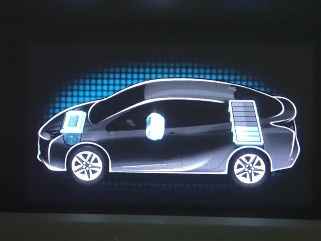 プリウス Sセーフティプラス フルセグ メモリーナビ DVD再生 バックカメラ 衝突被害軽減システム ETC LEDヘッドランプ 記録簿(18枚目)