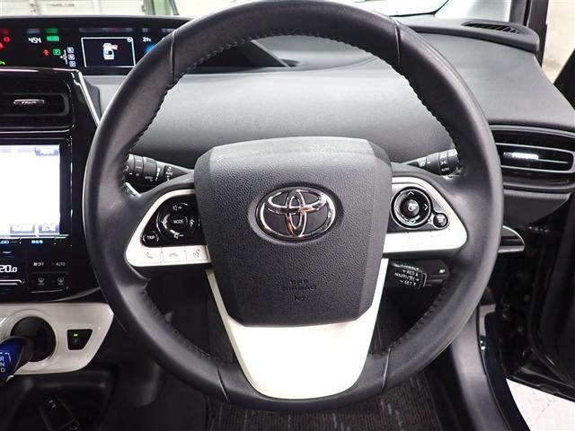 プリウス Sセーフティプラス フルセグ メモリーナビ DVD再生 バックカメラ 衝突被害軽減システム ETC LEDヘッドランプ 記録簿(29枚目)