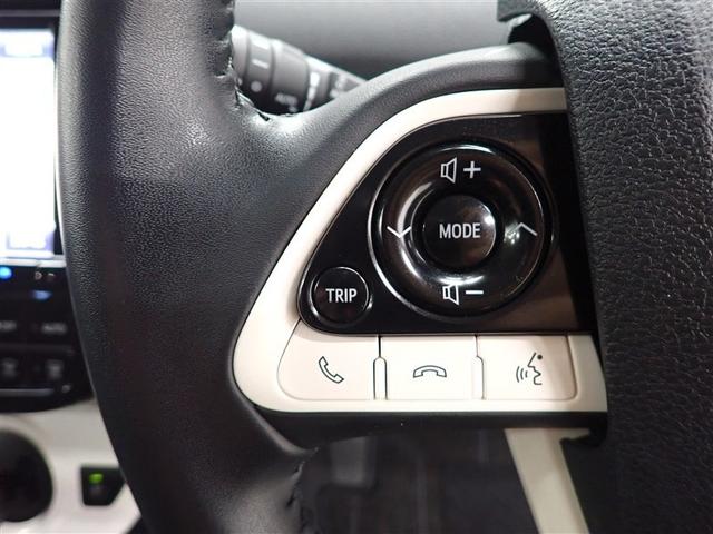 プリウス Sセーフティプラス フルセグ メモリーナビ DVD再生 バックカメラ 衝突被害軽減システム ETC LEDヘッドランプ 記録簿(30枚目)